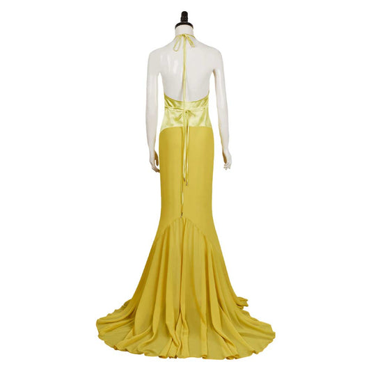 The Penguin(2024) Sofia Falcone Robe Jaune Cosplay Costume