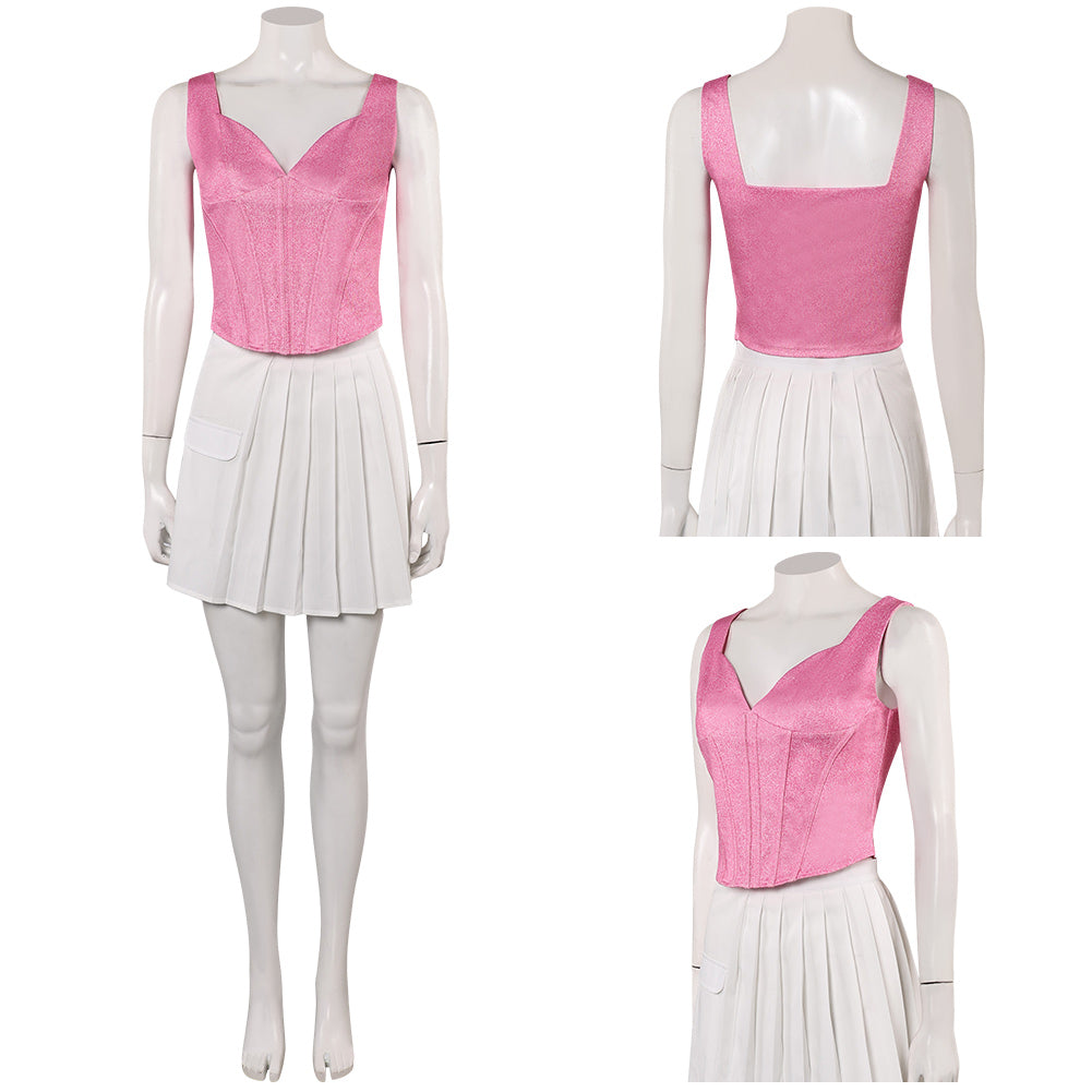 The Substance Sue Tenue Rose et Blanche Cosplay Costume