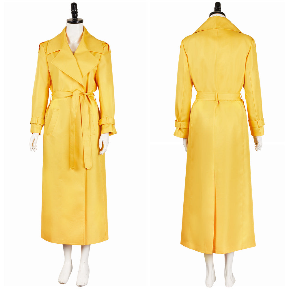 The Substance(2024) Elizabeth Veste Jaune Cosplay Costume