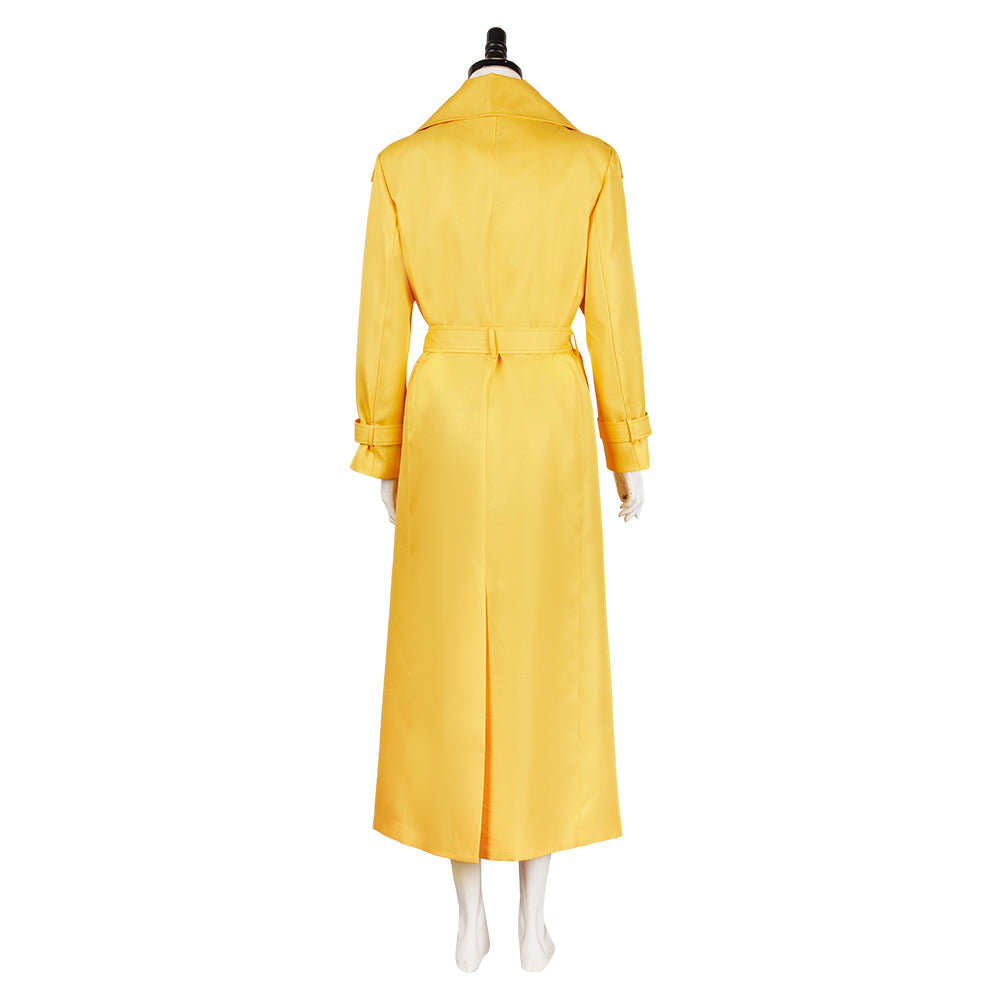 The Substance(2024) Elizabeth Veste Jaune Cosplay Costume