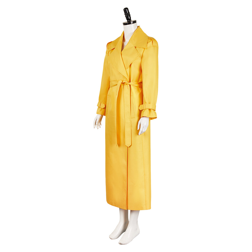 The Substance(2024) Elizabeth Veste Jaune Cosplay Costume