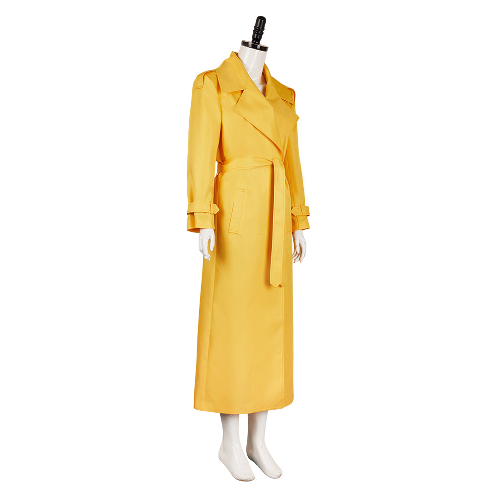 The Substance(2024) Elizabeth Veste Jaune Cosplay Costume