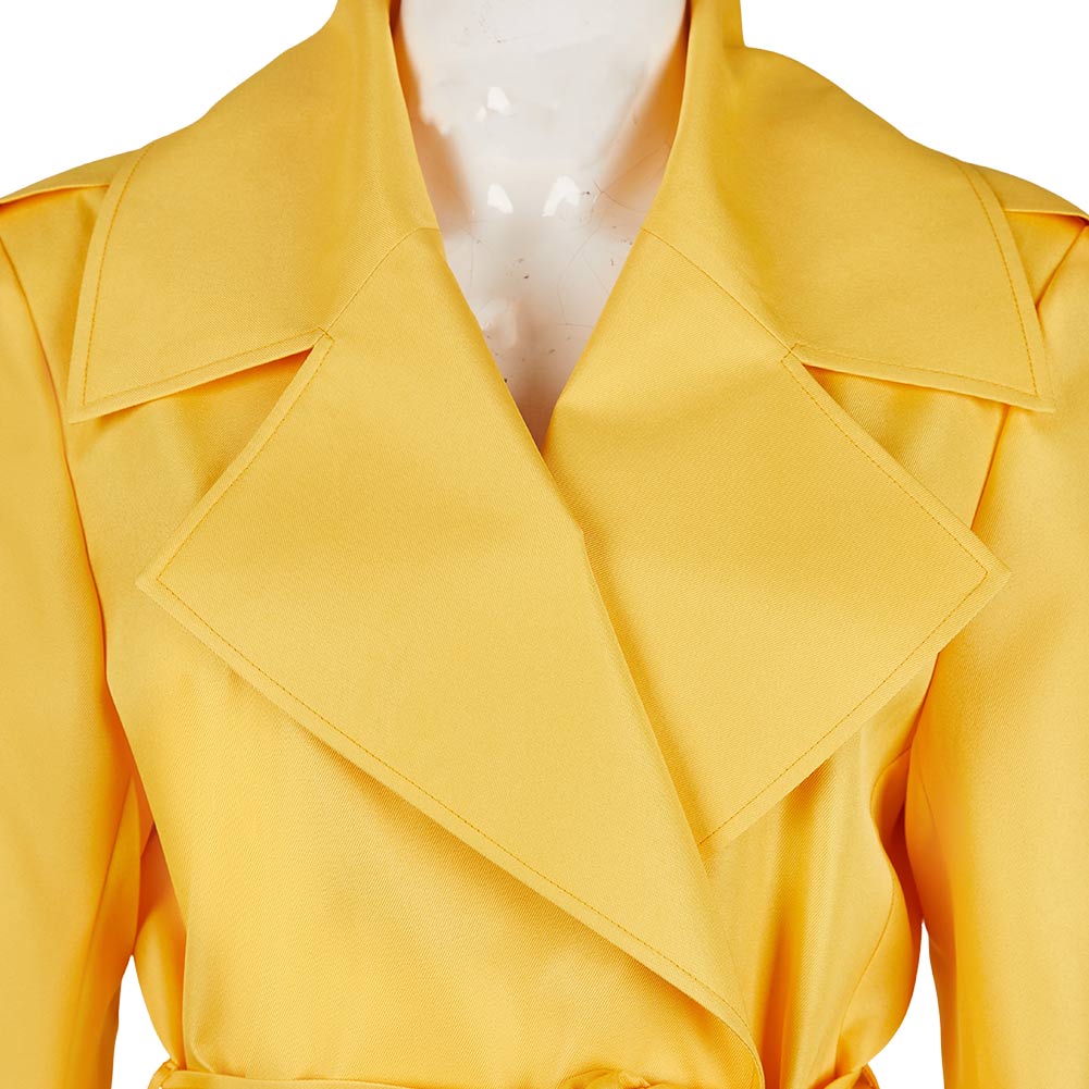 The Substance(2024) Elizabeth Veste Jaune Cosplay Costume