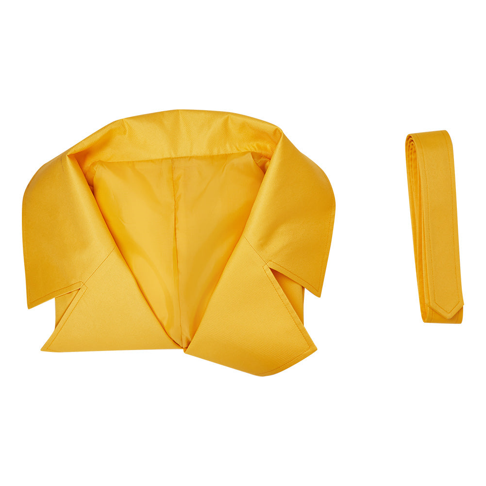 The Substance(2024) Elizabeth Veste Jaune Cosplay Costume