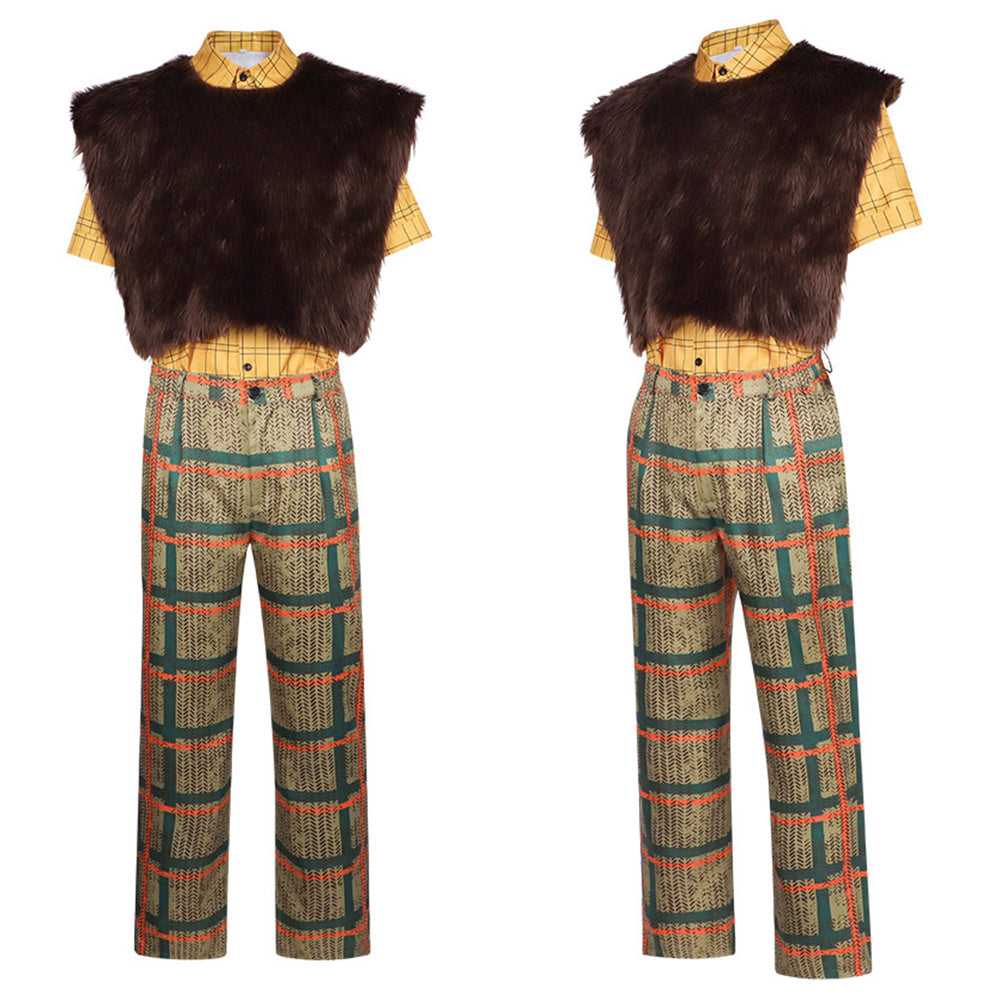 The Twits(2025) M.Twit Tenue Brune et Jaune Cosplay Costume