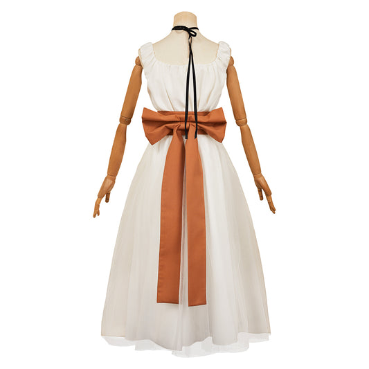 The Ugly Stepsister(2025) Elvira Robe Blanche Cosplay Costume