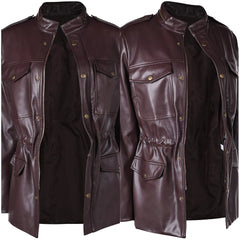 The Walking Dead: Daryl Dixon Saison 2 Carol Peletier Veste en Cuir Cosplay Costume