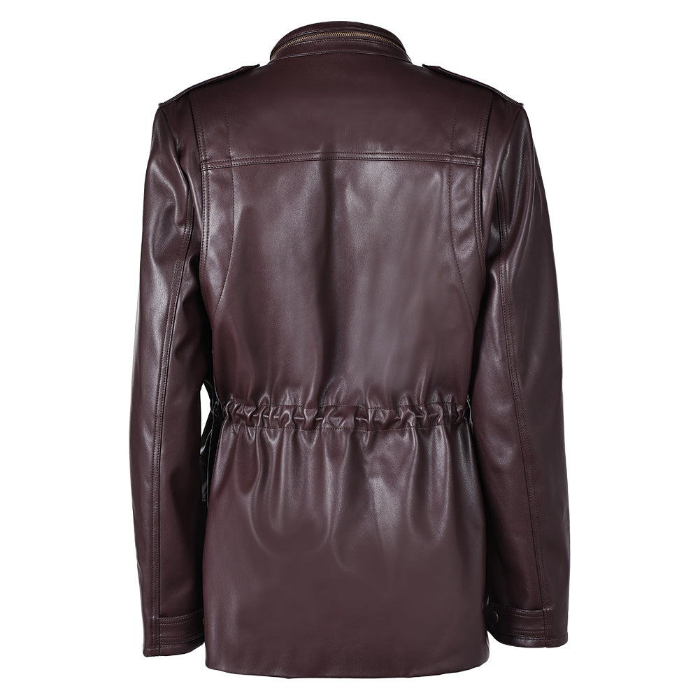 The Walking Dead: Daryl Dixon Saison 2 Carol Peletier Veste en Cuir Cosplay Costume