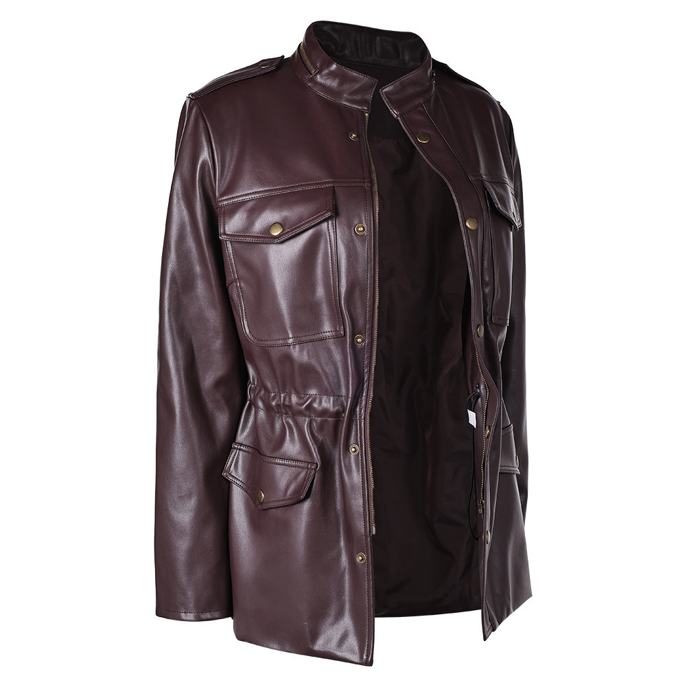 The Walking Dead: Daryl Dixon Saison 2 Carol Peletier Veste en Cuir Cosplay Costume