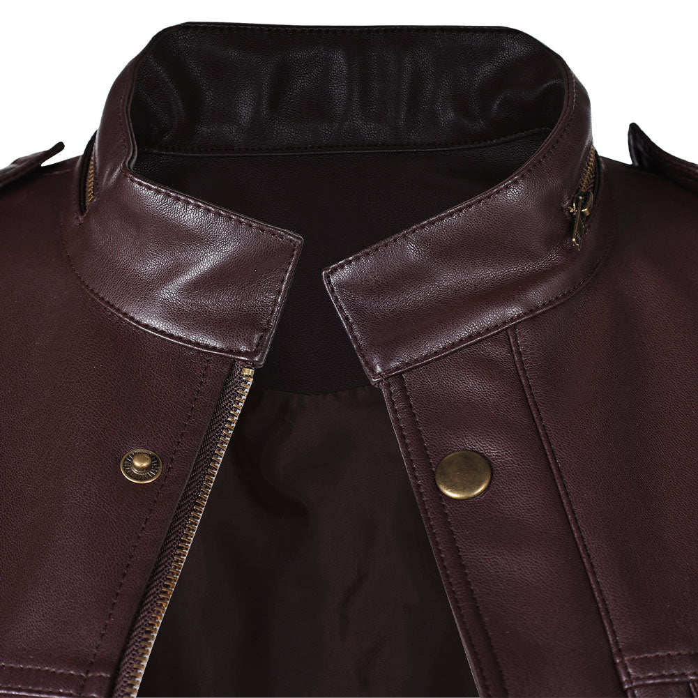 The Walking Dead: Daryl Dixon Saison 2 Carol Peletier Veste en Cuir Cosplay Costume