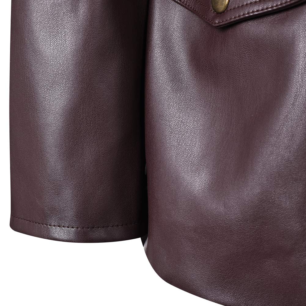 The Walking Dead: Daryl Dixon Saison 2 Carol Peletier Veste en Cuir Cosplay Costume