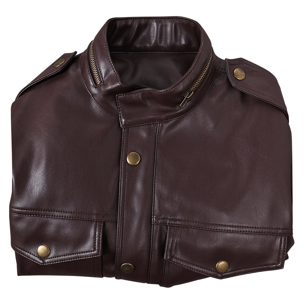 The Walking Dead: Daryl Dixon Saison 2 Carol Peletier Veste en Cuir Cosplay Costume