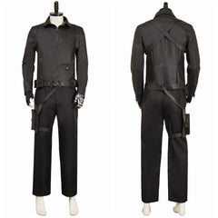 Thunderbolts(2025) Bucky Barnes Ensemble En Cuir Noir Costume Cosplay