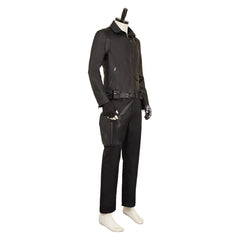 Thunderbolts(2025) Bucky Barnes Ensemble En Cuir Noir Costume Cosplay