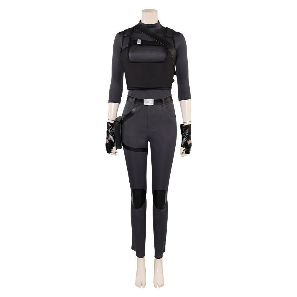 Tomb Raider: The Legend of Lara Croft(2024) Lara Croft Tenue Noire Cosplay Costume