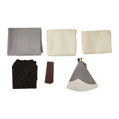 Tongari Boushi no Atelier(2026) Qifrey Tenue Grise Cosplay Costume