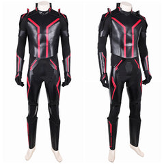 Tron: Legacy(2025) Ares Combinaison Noire et Rouge Cosplay Costume