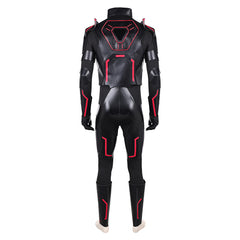 Tron: Legacy(2025) Ares Combinaison Noire et Rouge Cosplay Costume