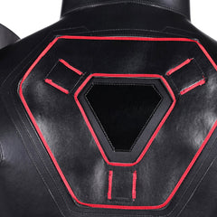 Tron: Legacy(2025) Ares Combinaison Noire et Rouge Cosplay Costume