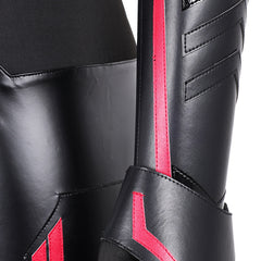 Tron: Legacy(2025) Ares Combinaison Noire et Rouge Cosplay Costume