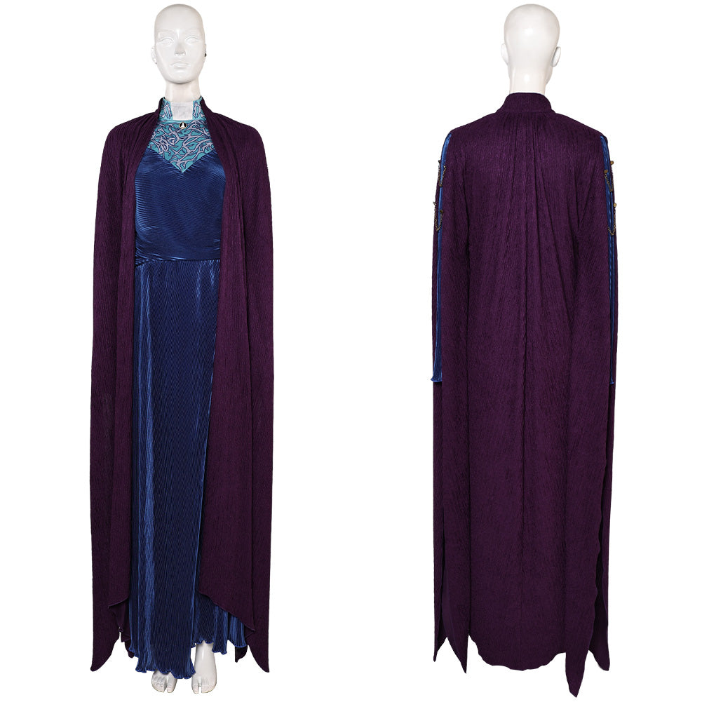 TV Agatha All Along(2024) Agatha Harkness Tenue Violette Cosplay Costume