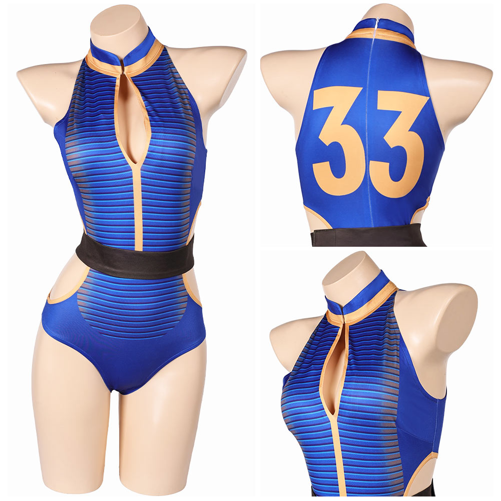 TV Fallout(2024) Lucy MacLean Maillot de Bain Vault 33 Cosplay Costume Design Original