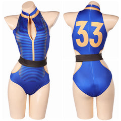 TV Fallout(2024) Lucy MacLean Maillot de Bain Vault 33 Cosplay Costume Design Original