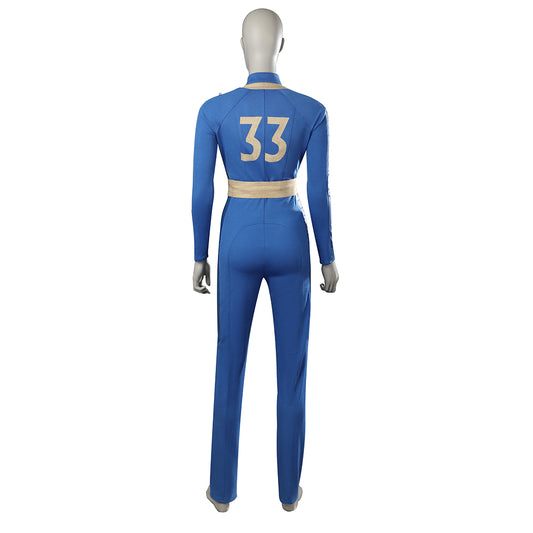TV Fallout(2024) Lucy MacLean Vault 33 Combinaison d'Abri Cosplay Costume