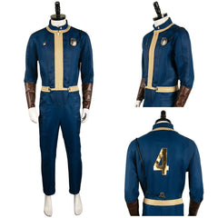 TV Fallout(2024) Vault 4 Combinaison d'Abri Cosplay Costume