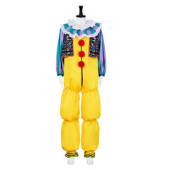 TV It 1990 Pennywise Combinaison Jaune Cosplay Costume