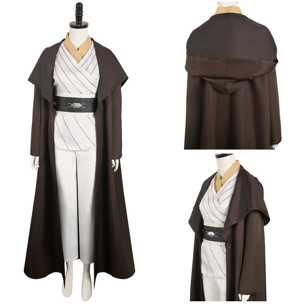 TV Master Indara Jedi Jaune Cosplay Costume