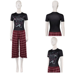 Un Vendredi Encore Plus Dingue(2025) Anna Coleman Tenue de T-shirt Noir Cosplay Costume