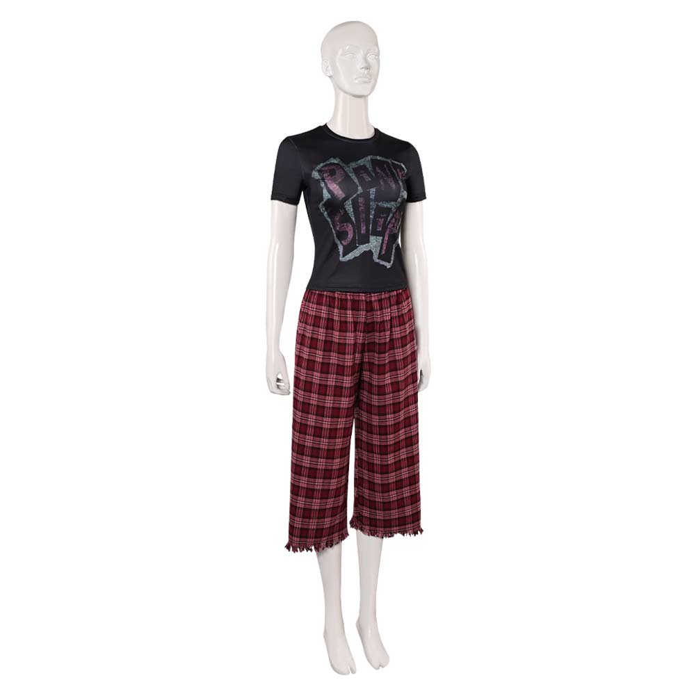 Un Vendredi Encore Plus Dingue(2025) Anna Coleman Tenue de T-shirt Noir Cosplay Costume