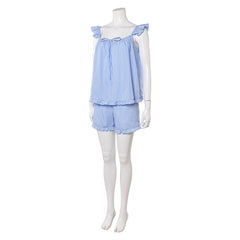Un Vendredi Encore Plus Dingue(2025) Lily Davies Pyjama Bleu Cosplay Costume