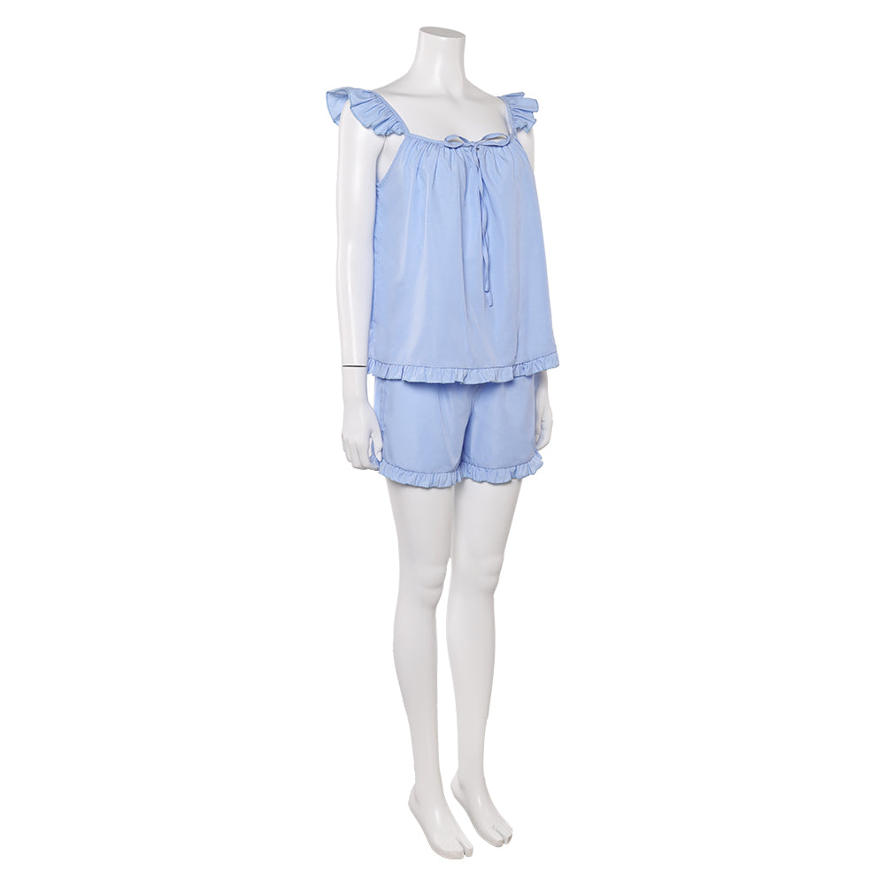 Un Vendredi Encore Plus Dingue(2025) Lily Davies Pyjama Bleu Cosplay Costume