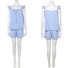 Un Vendredi Encore Plus Dingue(2025) Lily Davies Pyjama Bleu Cosplay Costume