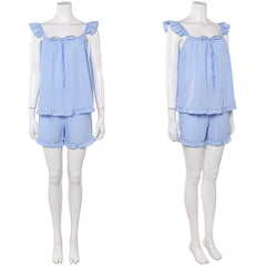 Un Vendredi Encore Plus Dingue(2025) Lily Davies Pyjama Bleu Cosplay Costume