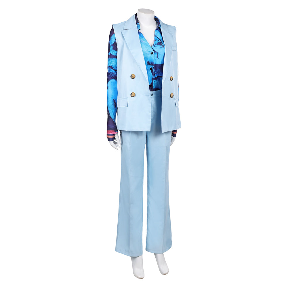 Un Vendredi Encore Plus Dingue(2025) Tess Coleman Tailleur Bleu Cosplay Costume