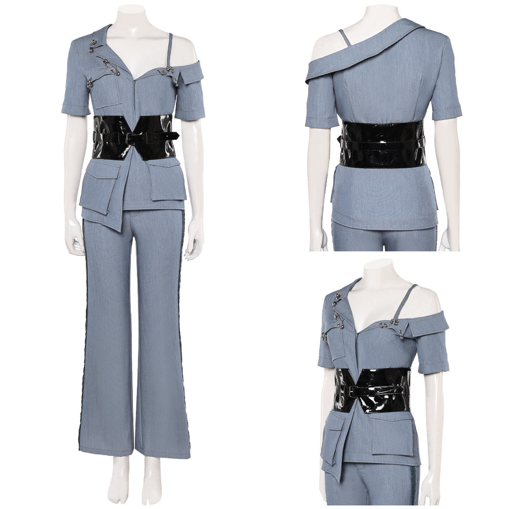 Un Vendredi Encore Plus Dingue(2025) Tess Coleman Tenue Bleue Cosplay Costume