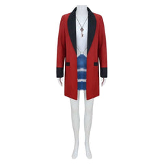 Une Jolie Femme Vivian Tenue de Veste Rouge Cosplay Costume