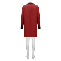 Une Jolie Femme Vivian Tenue de Veste Rouge Cosplay Costume