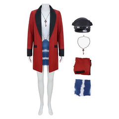 Une Jolie Femme Vivian Tenue de Veste Rouge Cosplay Costume