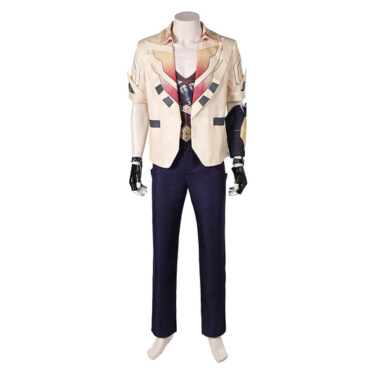 Valorant Tejo Tenue Jaune et Noire Cosplay Costume