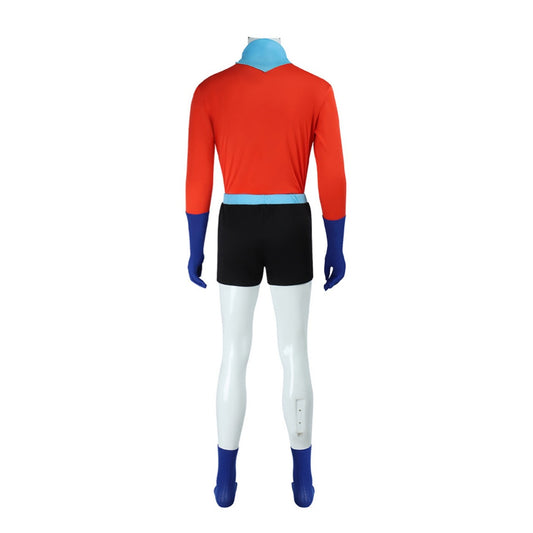 SpongeBob Barnacle Boy Tenue Rouge et Noire Cosplay Costume