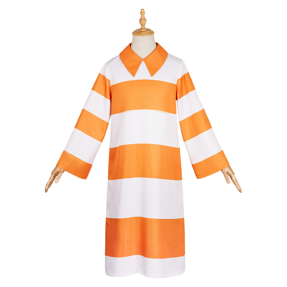 Vice-versa 2(2024) Anxiété Robe Orange Cosplay Costume