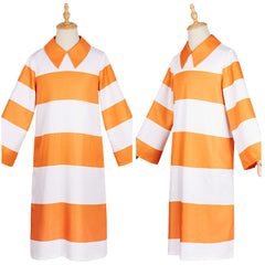 Vice-versa 2(2024) Anxiété Robe Orange Cosplay Costume