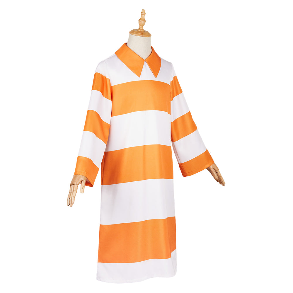 Vice-versa 2(2024) Anxiété Robe Orange Cosplay Costume