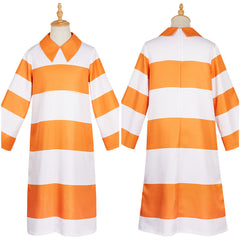 Vice-versa 2(2024) Anxiété Robe Orange Cosplay Costume