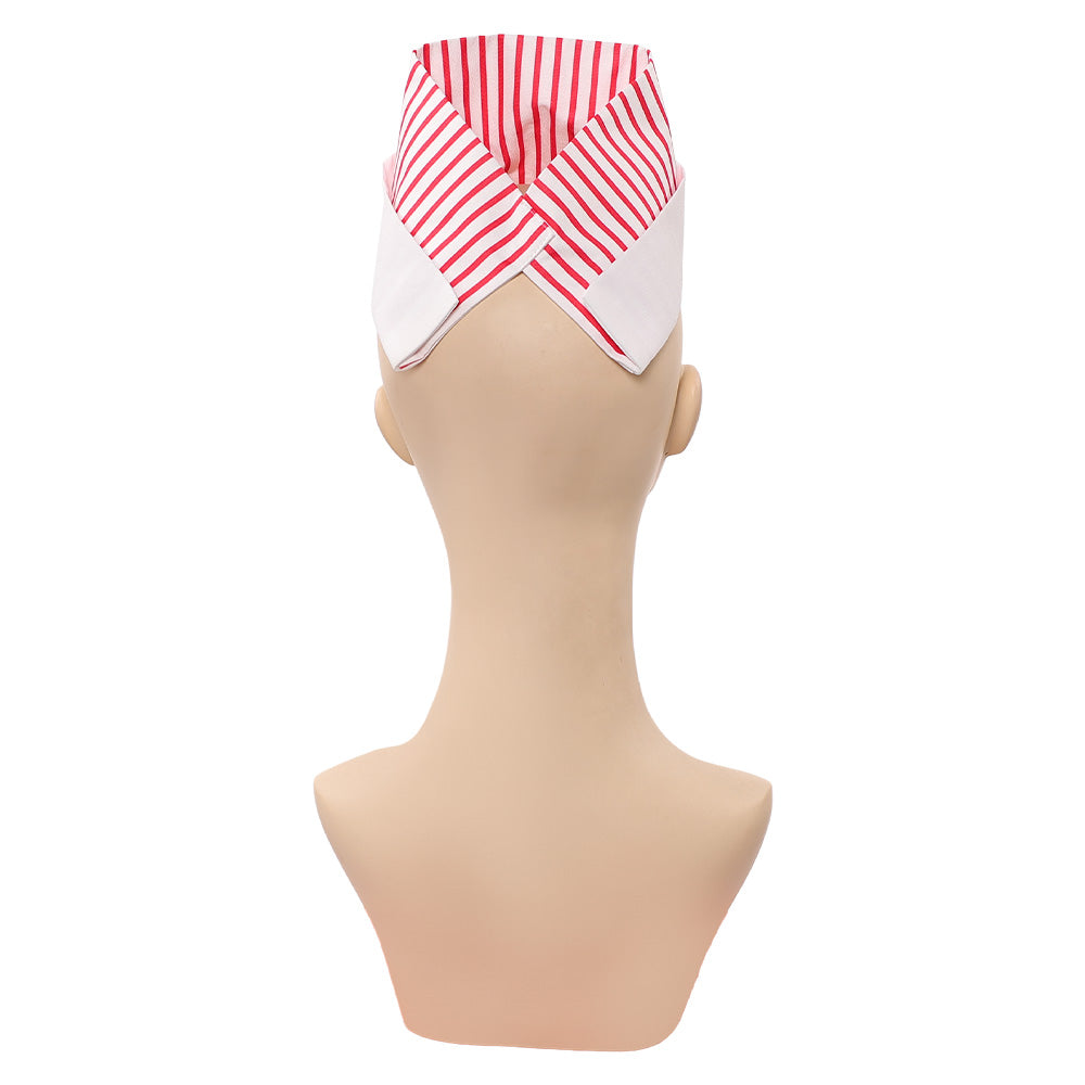 Stranger Things Saison 5(2025) Nancy/Vickie Infirmière Uniforme Rose Cosplay Costume