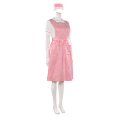 Stranger Things Saison 5(2025) Nancy/Vickie Infirmière Uniforme Rose Cosplay Costume